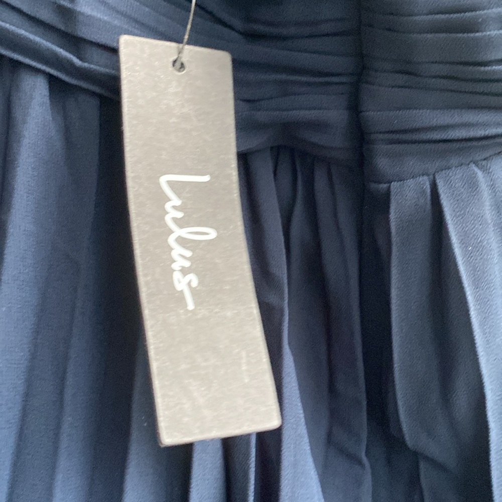 Lulus Women’s Pleated Asymmetrical Dress - Picture 6 of 8